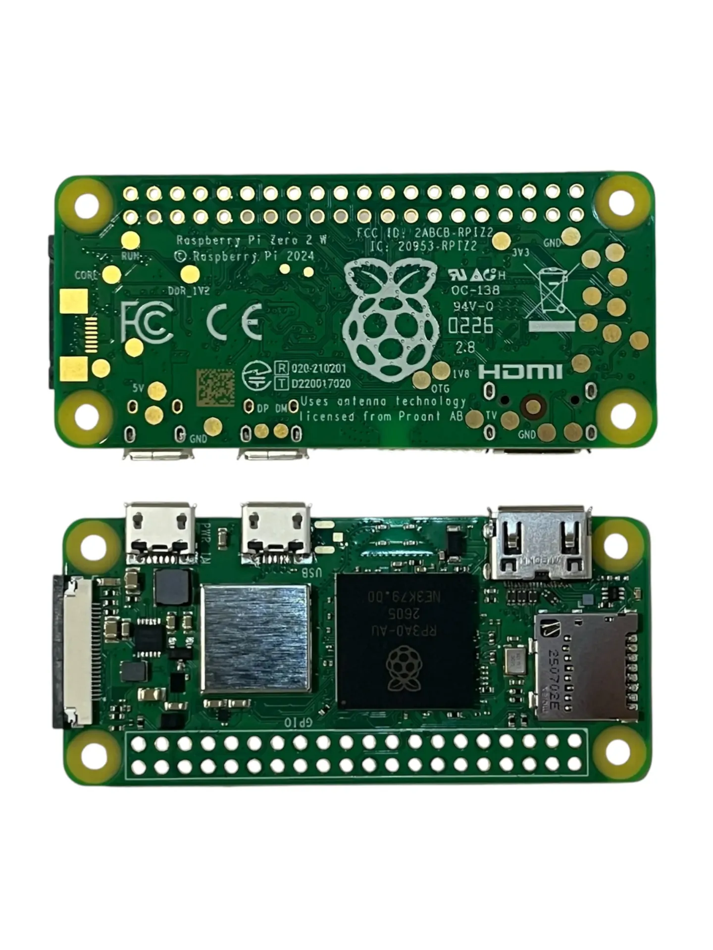 Мікрокомп'ютер Raspberry Pi Zero 2 W