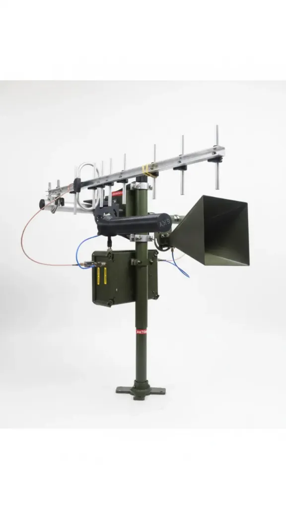 Ground Control Station - STMonkey (4.9 - 6.0 GHz / 1 Antenna - Helix 17 turns / Horn 16 dBi 4.9-6.0 GHz, 3.3 GHz (Patch) / 3.3 14 dBi Rush, 690-960 9.5 dBi)